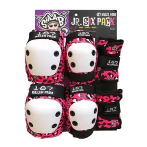 187 Pad Set JR. Six Pack Leopard - All Colours!