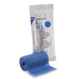 3M™ Scotchcast™ Plus Blue Cast Tape, 4 Inch x 4 Yard, 1 Box of 10