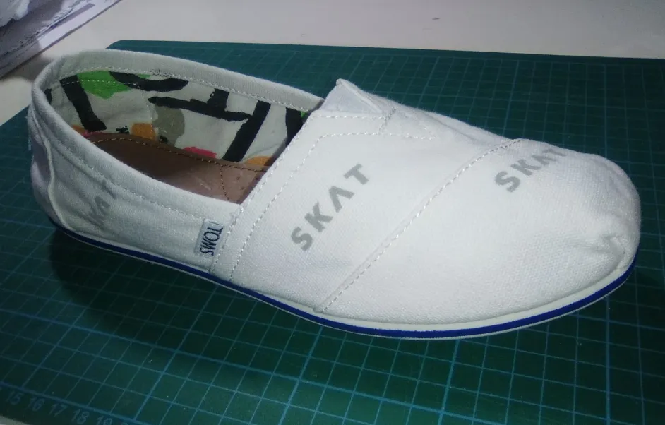 6 Pairs of Custom Toms- SKAT Theme- Custom Order