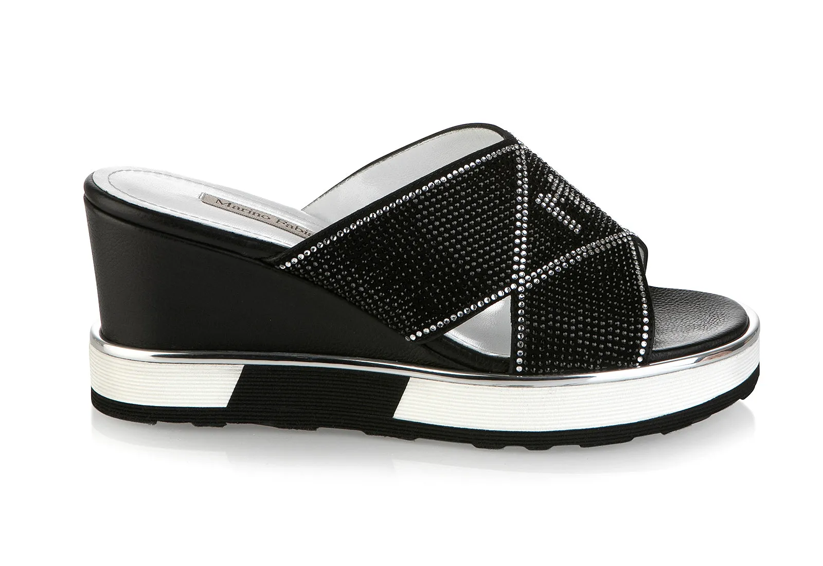 8857 Marino Fabiani Sandals / Black