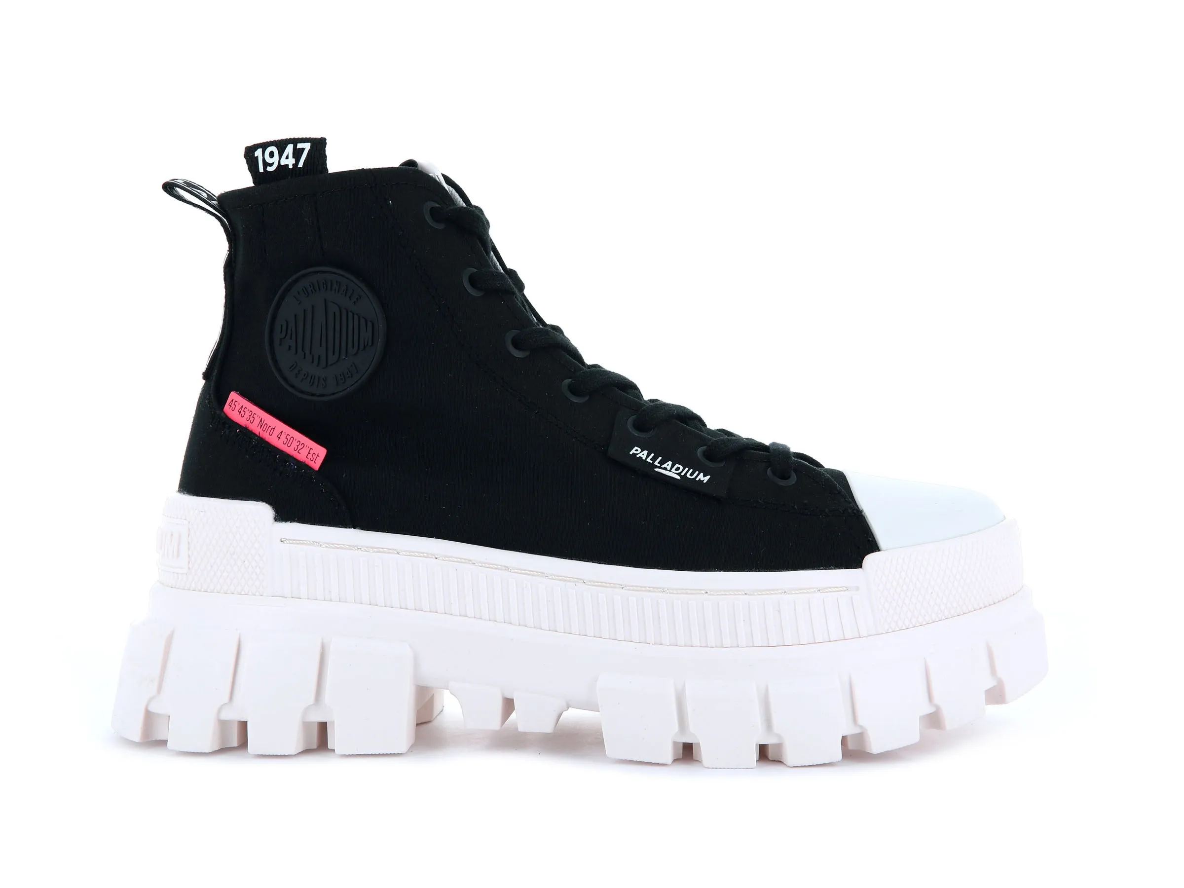 97242-016-M | REVOLT HI TX | BLACK / MARSHMALLOW