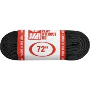 A&R Black Figure Skate Laces