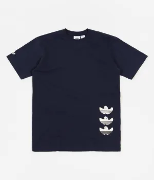 Adidas Drawn Shmoofoil T-Shirt - Collegiate Navy / Wonder White