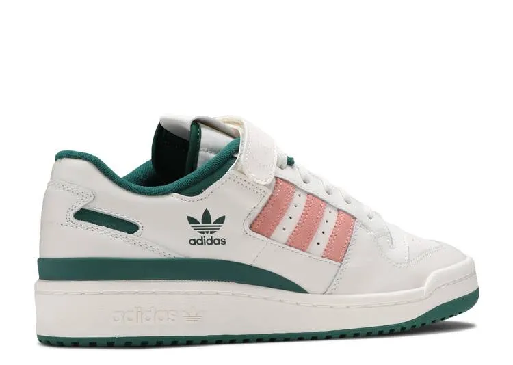 Adidas FORUM 84 LOW 'COLLEGIATE GREEN GLOW PINK' sneakers, white