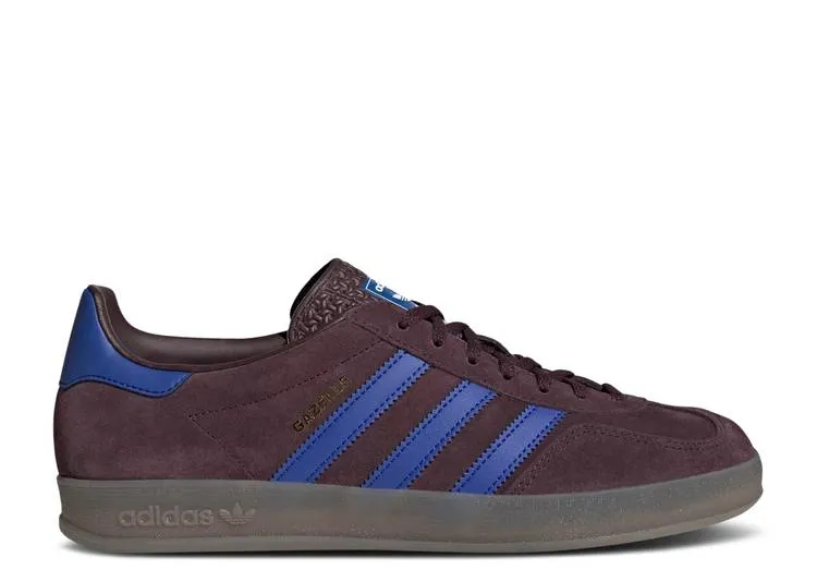 Adidas GAZELLE INDOOR 'MAROON LUCID BLUE' sneakers,