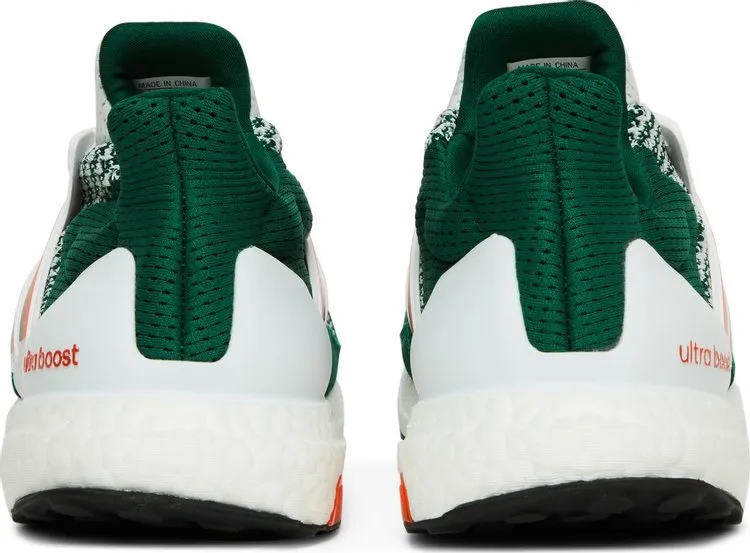 Adidas NCAA x UltraBoost 1.0 'Miami Hurricanes' Sneakers, Green