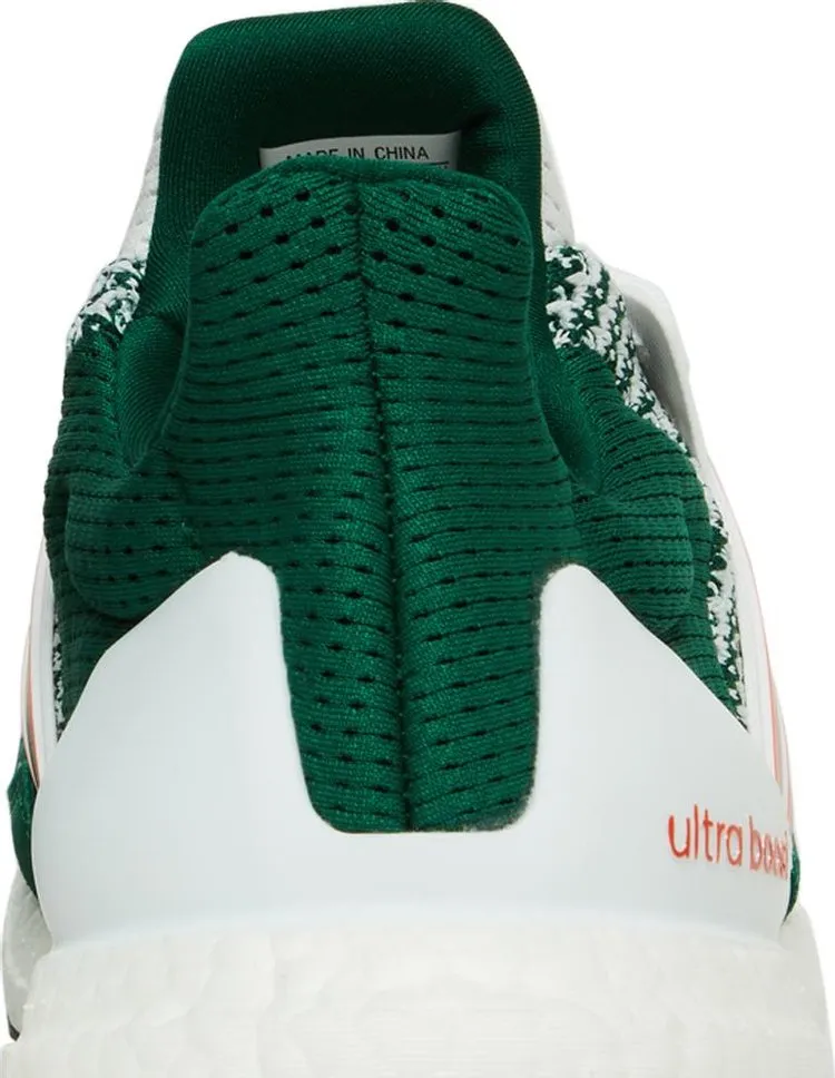 Adidas NCAA x UltraBoost 1.0 'Miami Hurricanes' Sneakers, Green