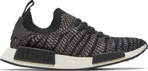 Adidas NMD_R1 STLT Primeknit 'Black Pink' sneakers, black