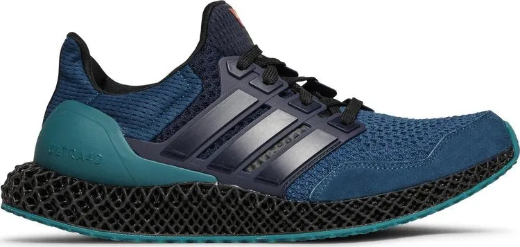 Adidas Packer Shoes x Consortium Ultra 4D 'Deep Blue' sneakers, blue