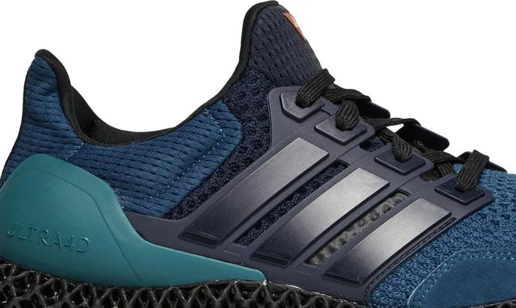 Adidas Packer Shoes x Consortium Ultra 4D 'Deep Blue' sneakers, blue