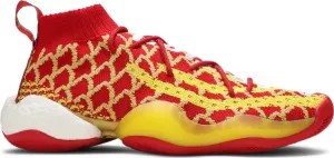 Adidas Pharrell x Crazy BYW sneakers, red/yellow