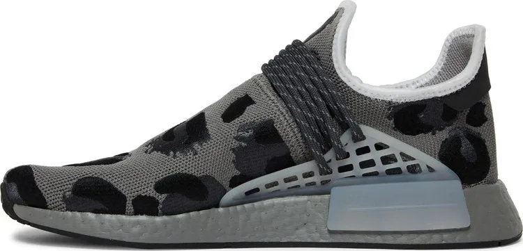 Adidas Pharrell x NMD Human Race 'Animal Print - Ash' Trainers, Gray