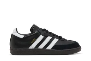 Adidas Samba Leather 'Core Black' Sneakers, black