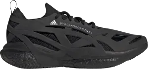 Adidas Stella McCartney x SolarGlide 'Triple Black' sneakers, black