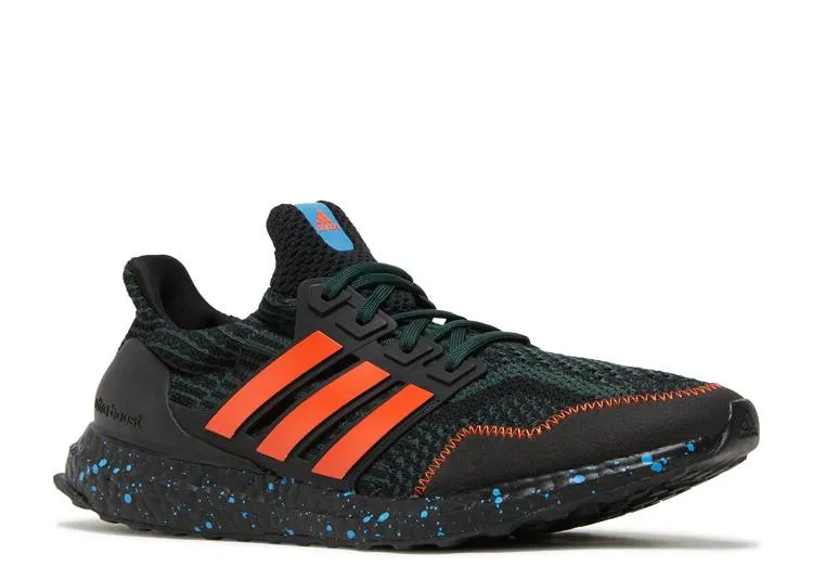 Adidas ULTRABOOST 5.0 DNA 'BLACK GREEN ORANGE' sneakers, green