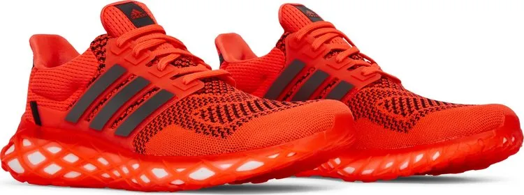 Adidas Ultraboost Web DNA 'Solar Red' Sneakers, Orange