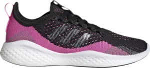 Adidas Wmns Fluidflow 2.0 'Screaming Pink Black' sneakers, pink