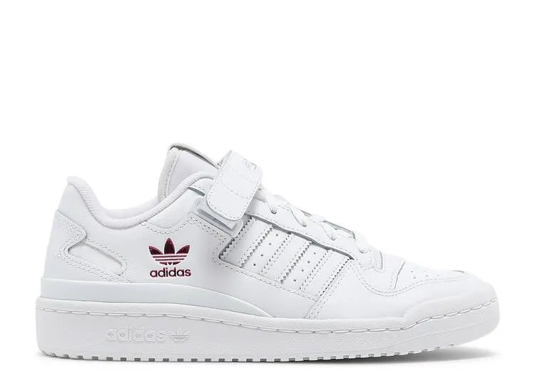 Adidas WMNS FORUM LOW 'WHITE SHOCK PINK' sneakers, white