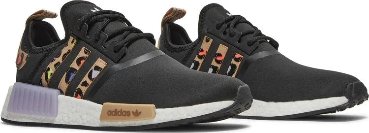 Adidas Wmns NMD R1 sneakers, black/leopard