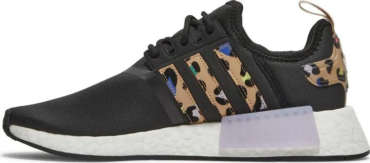 Adidas Wmns NMD R1 sneakers, black/leopard