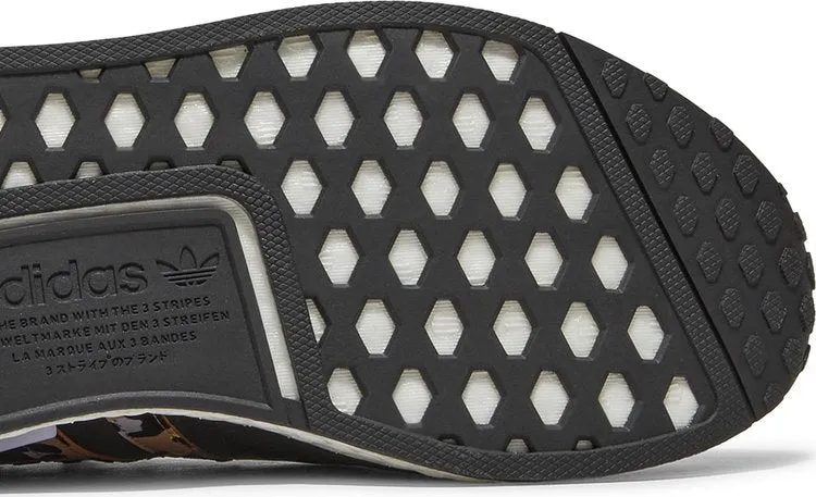 Adidas Wmns NMD R1 sneakers, black/leopard