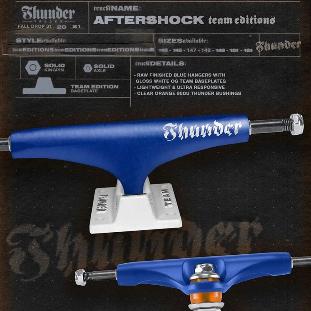 Aftershock Team Blue 148 Skateboard Trucks