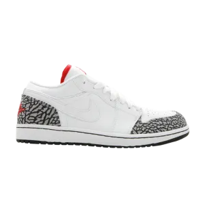 Air Jordan 1 Phat Low 'Cement' White