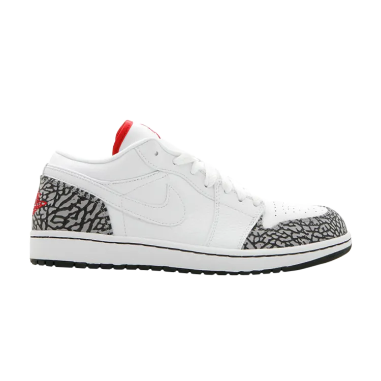 Air Jordan 1 Phat Low 'Cement' White