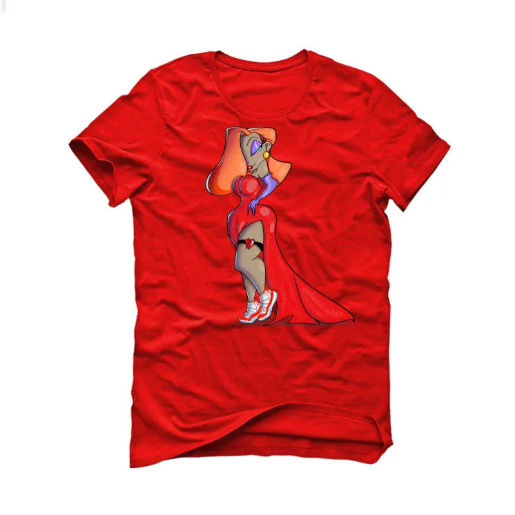 Air Jordan 11 “Cherry” Red T-Shirt (ms rabbit)