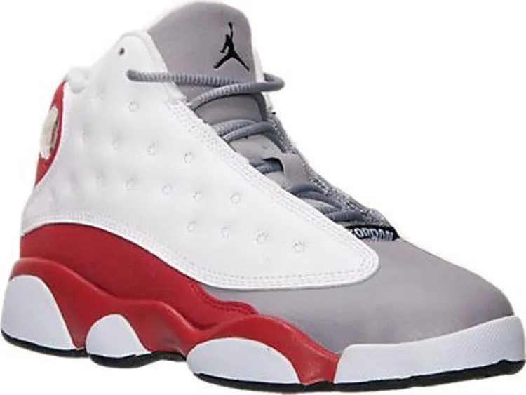 Air Jordan 13 Retro BP Gray Toe 2014, white