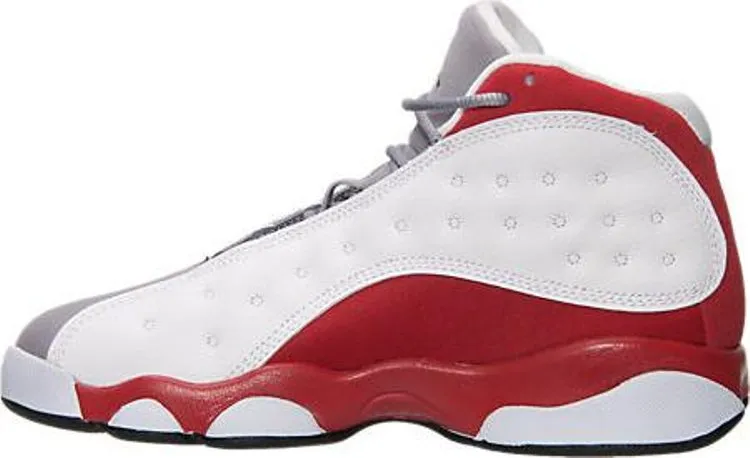 Air Jordan 13 Retro BP Gray Toe 2014, white