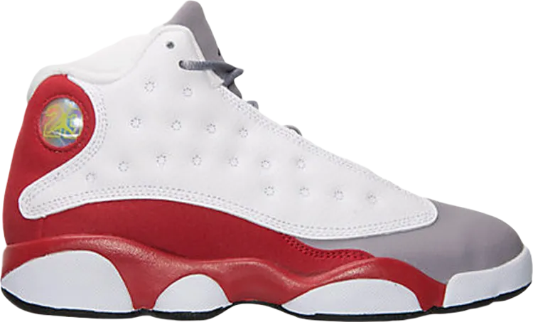 Air Jordan 13 Retro BP Gray Toe 2014, white