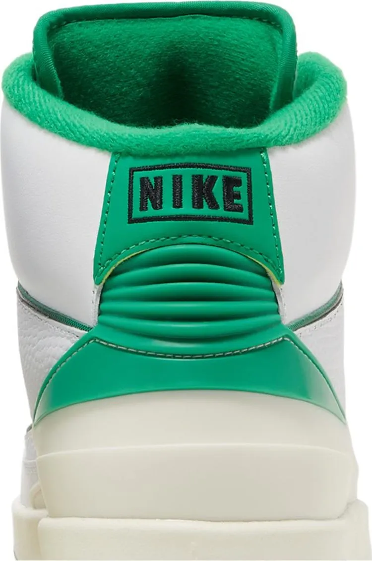 Air Jordan 2 Retro GS Lucky Green, white