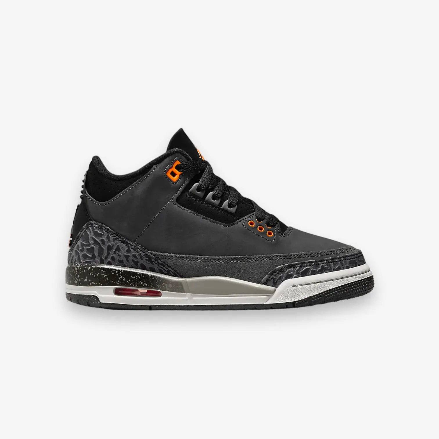 Air Jordan 3 Retro GS Night Stadium Total Orange Grade School DM0967-080