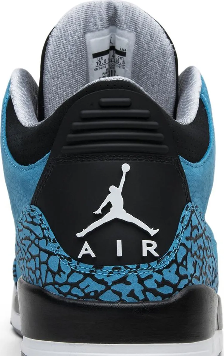 Air Jordan 3 Retro Powder Blue sneakers, blue