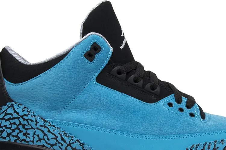 Air Jordan 3 Retro Powder Blue sneakers, blue