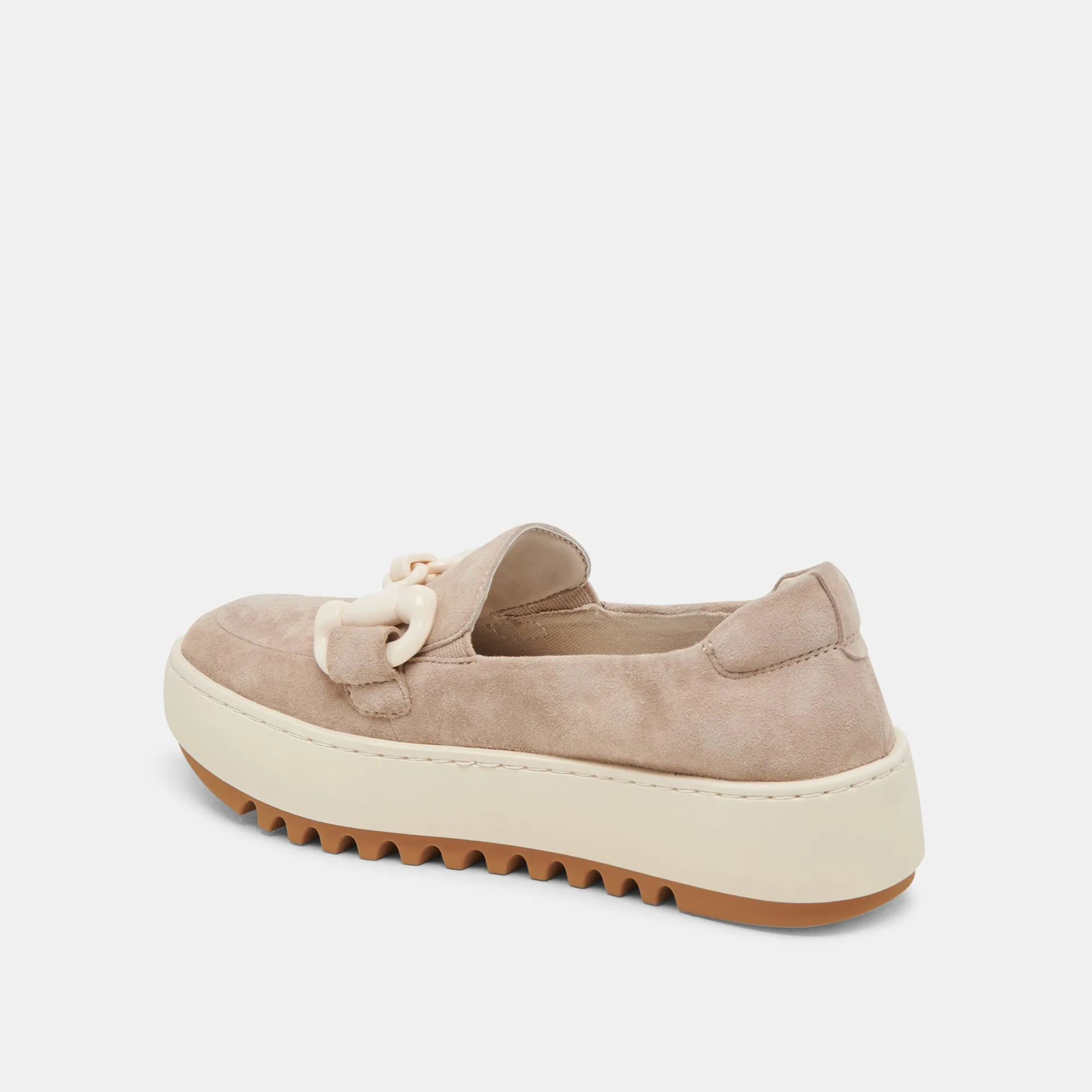 ANDRES SNEAKERS TAUPE SUEDE