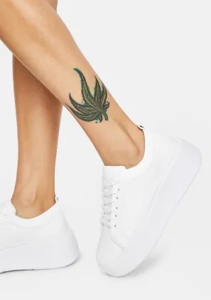 Angel No One Deserves You Platform Sneakers