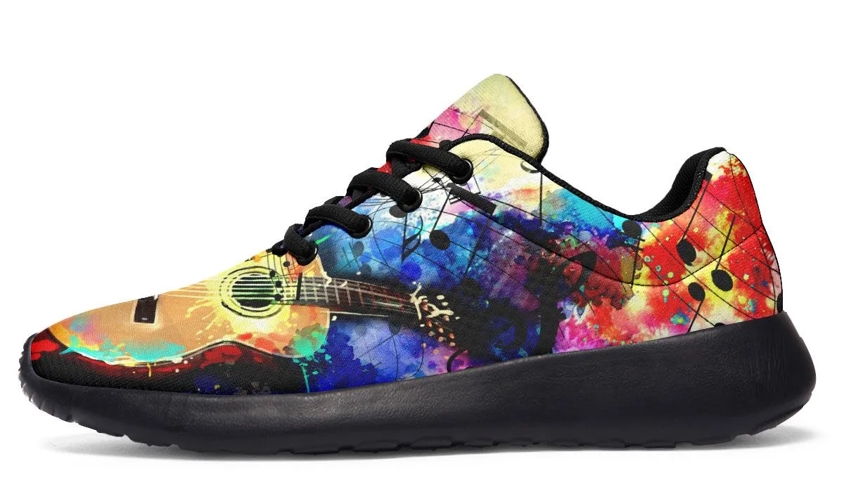 Artistic Guitar Sneakers