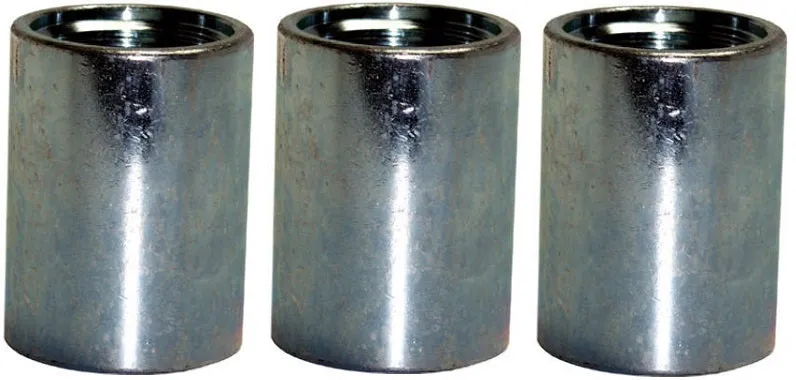 Ashland C125 1-1/4" Steel Well Point Drive Coupling - Quantity of 3