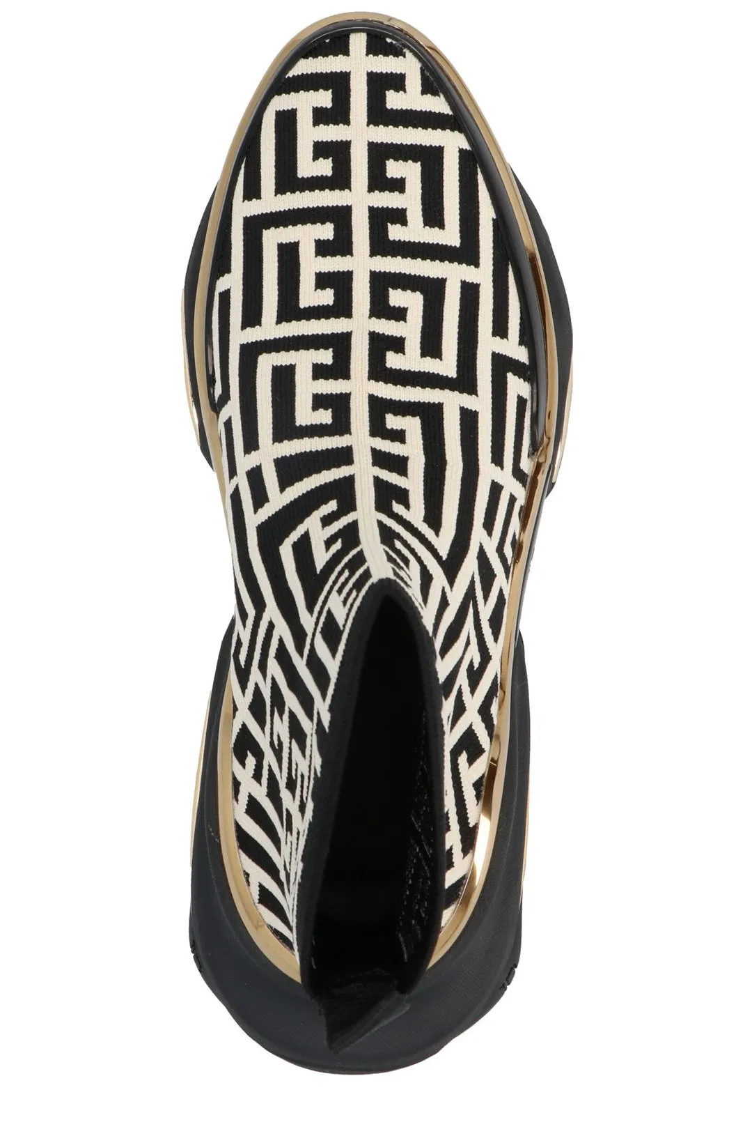 Balmain B-Bold Monogram Slip On Sneakers