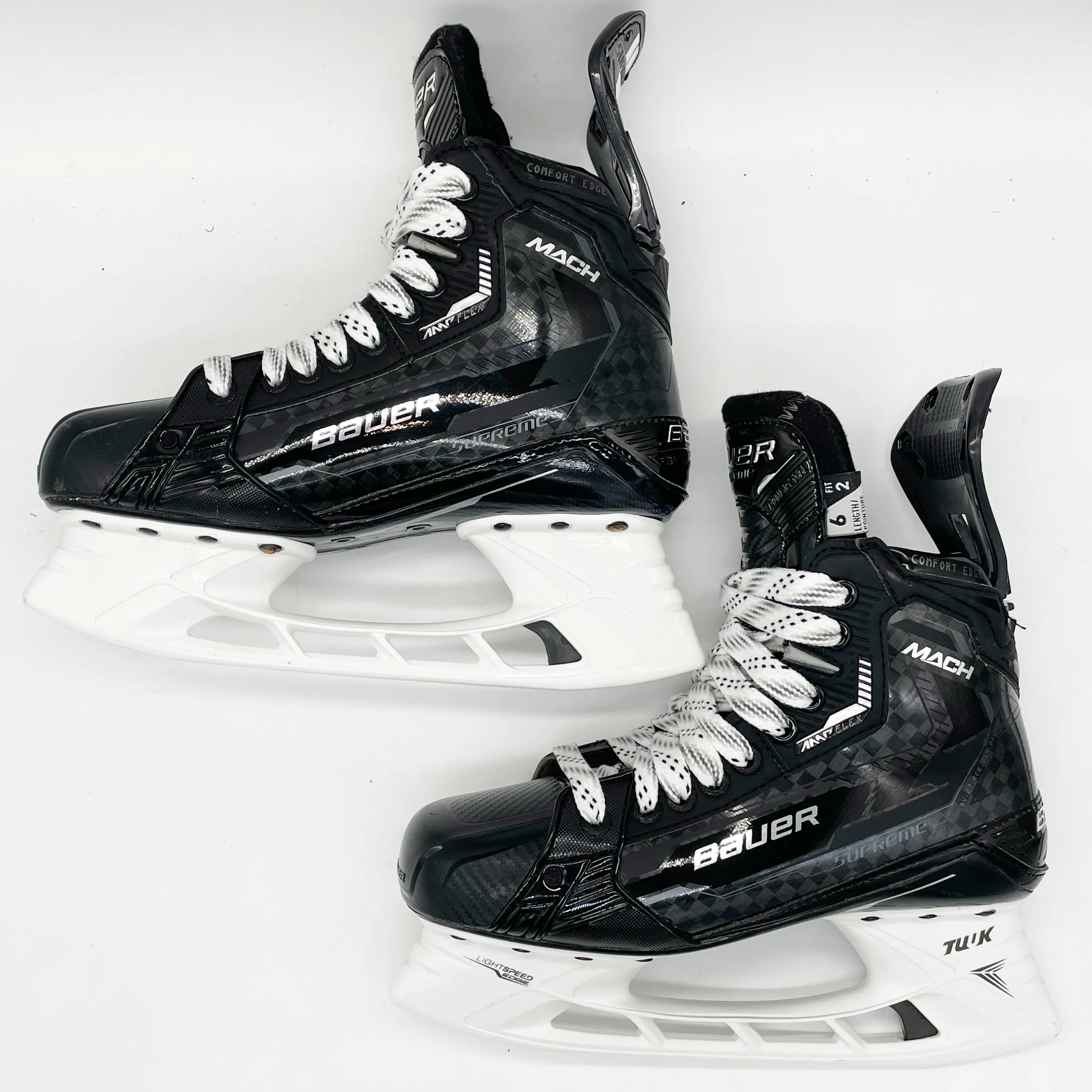 Bauer Supreme Mach - Pro Stock Hockey Skates - Size 6 Fit 2