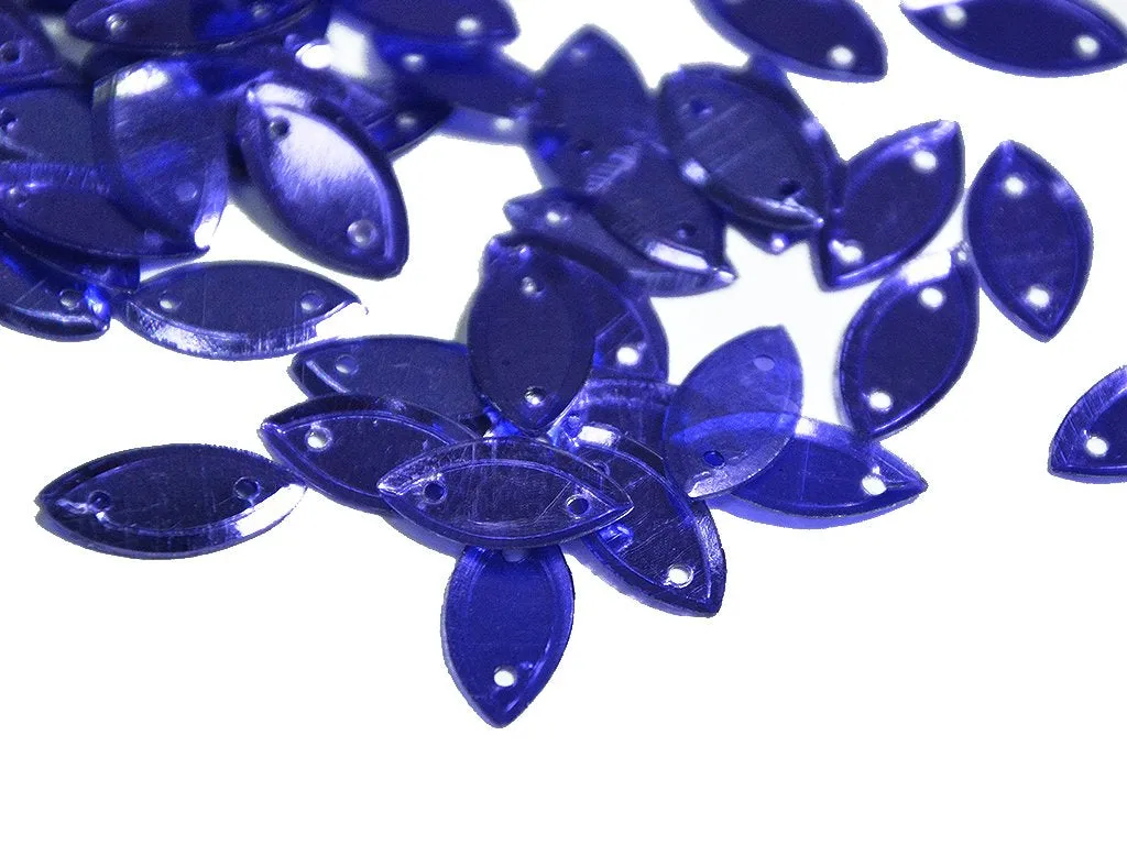 Blue Boat Plastic Sequins