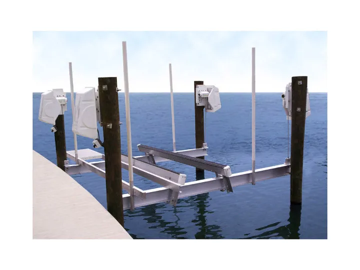 Boat Lift Distributors SS 16,000 LB Beamless Boat Lift | Storm Surge | Wireless Remote