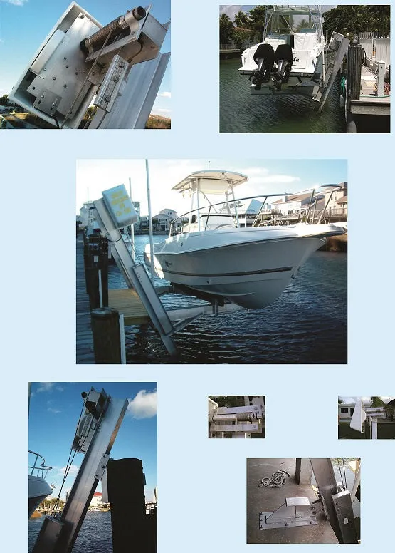 Boat Lift Distributors SS 16,000 LB. Elevator Lift