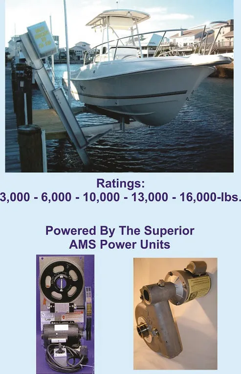 Boat Lift Distributors SS 16,000 LB. Elevator Lift