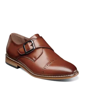 Boy's Stacy Adams, Desmond Monk Strap - Little Kid & Big Kid