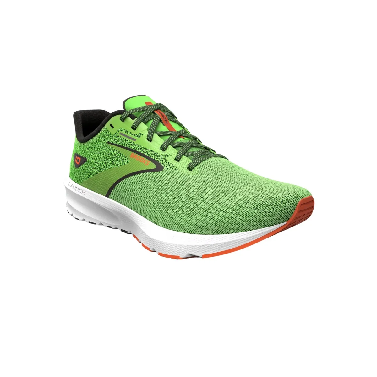 Brooks Launch 10 Green White  Sneakers