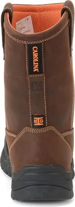 'Carolina' Men's Comp Toe Pull-On Metguard - Dark Tan / Black