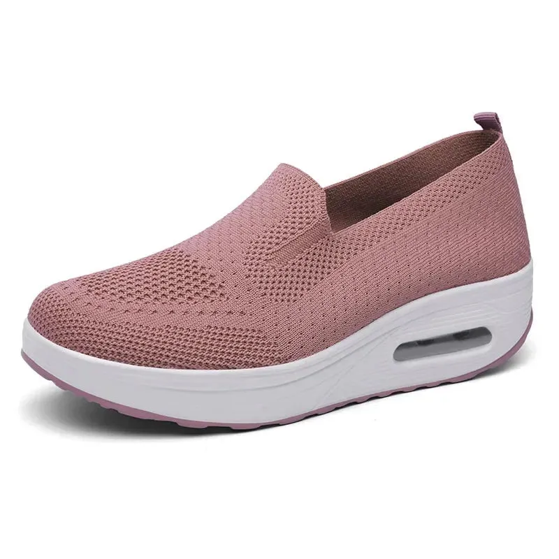 Casual Mesh Slip On Sneakers